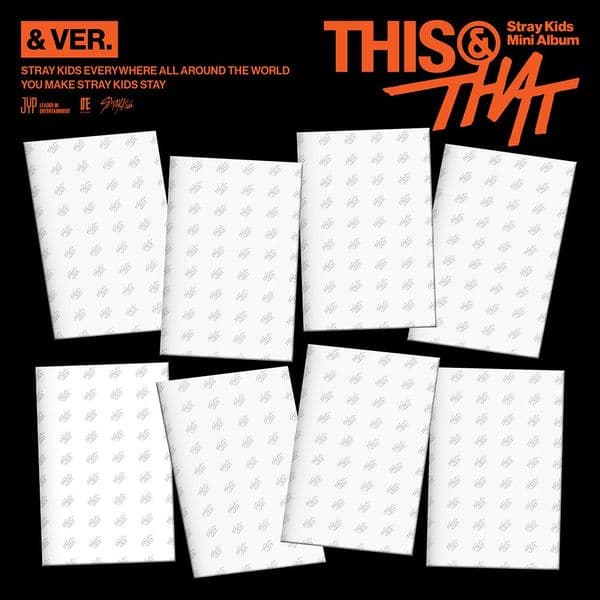 특전 공식 포토카드 2종 스트레이 키즈 랜덤1종 미니앨범 THIS THAT VER.
