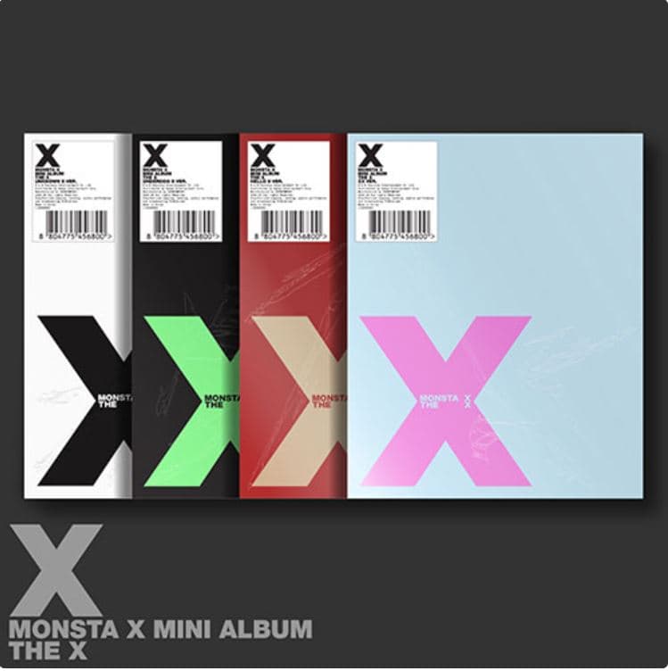 개봉앨범 포카 없음 / 몬스타엑스 (MONSTA X) - MINI ALBUM THE X UNKNOWN X VER.