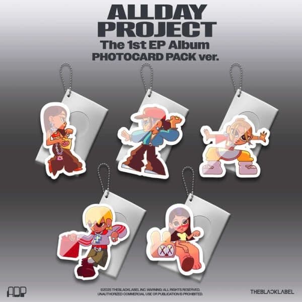 아트박스/에이치투미디어 올데이 프로젝트 - EP 1집 ALLDAY PROJECT 포토카드팩