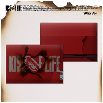 개봉앨범 포카 없음 / 키스오브라이프 (KISS OF LIFE) - 2nd Single Album Who is she (Who