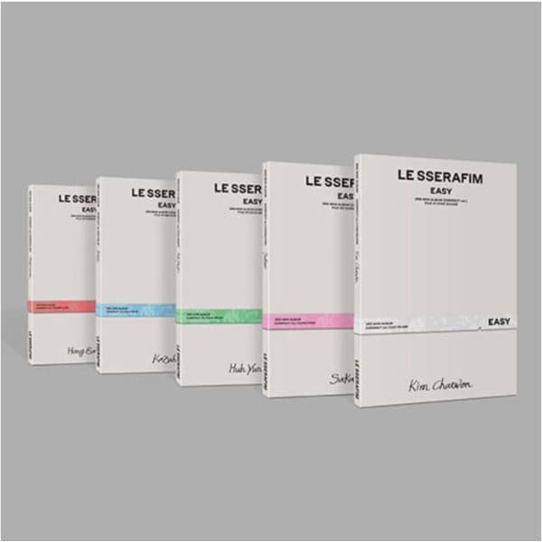 개봉앨범 포토카드 르세라핌 LE SSERAFIM - 3rd Mini Album EASY COMPACT ver 사쿠라