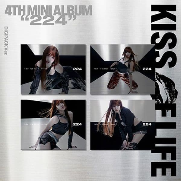 특전 공식 포토카드 추가 증정 Digipack Ver. 키스오브라이프 미니 4집 랜덤1종 224