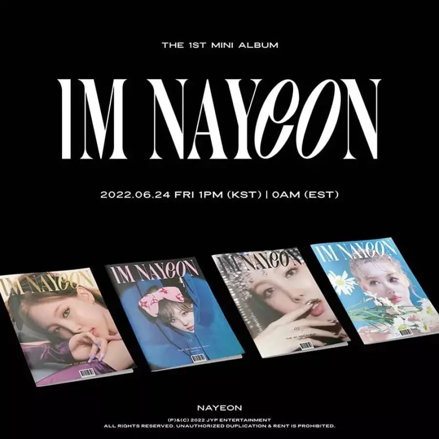 나연(Twice) - IM NAYEON(1st Mini Album 포토카드 포함)