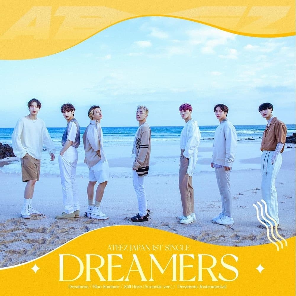 ATEEZ 에이티즈 일본 데뷔 앨범 CD+DVD+포카+북렛 Dreamers A타입