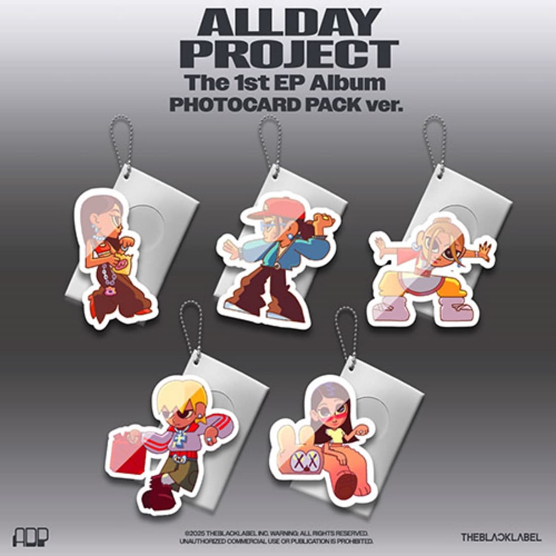5종세트 올데이 프로젝트 1집 EP ALLDAY PROJECT 포토 카드 팩