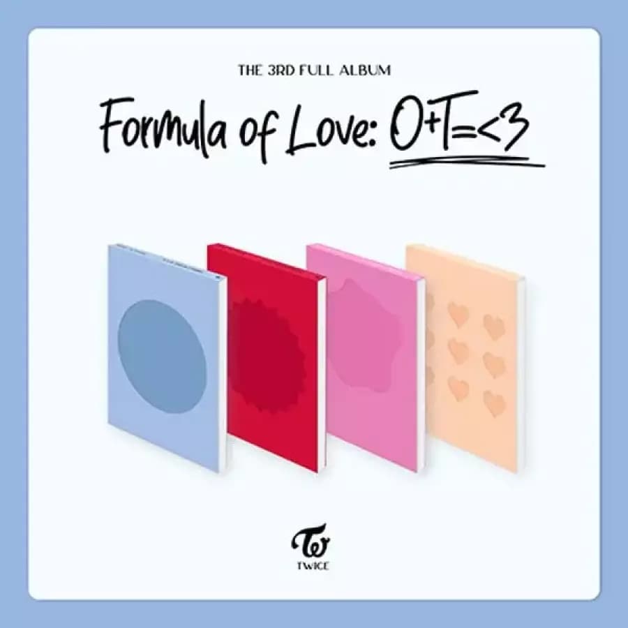 트와이스(Twice) 3집 - Formula of Love: O+T=3 포토카드 포함
