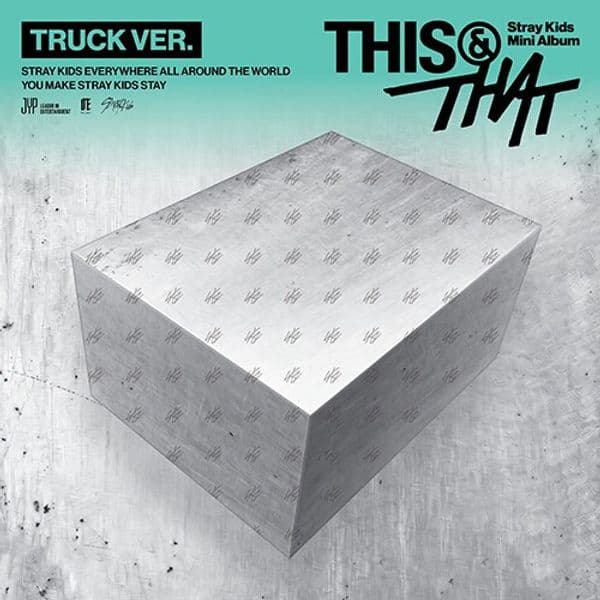 특전 공식 포토카드+접지포스터 스트레이 키즈 미니앨범 THIS THAT TRUCK VER.(한정반)