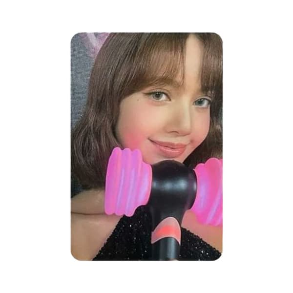 블랙핑크 공식 응원봉 특전 포카 포토카드 (리사) BLACKPINK LIGHTSTICK OFFICIAL PHOTO CARD LISA
