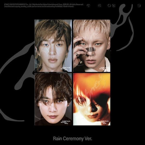 개봉앨범 포카 없음 / 샤이니 (SHINee) - Atmos (RaIn Ceremony Ver.) 민호 버전