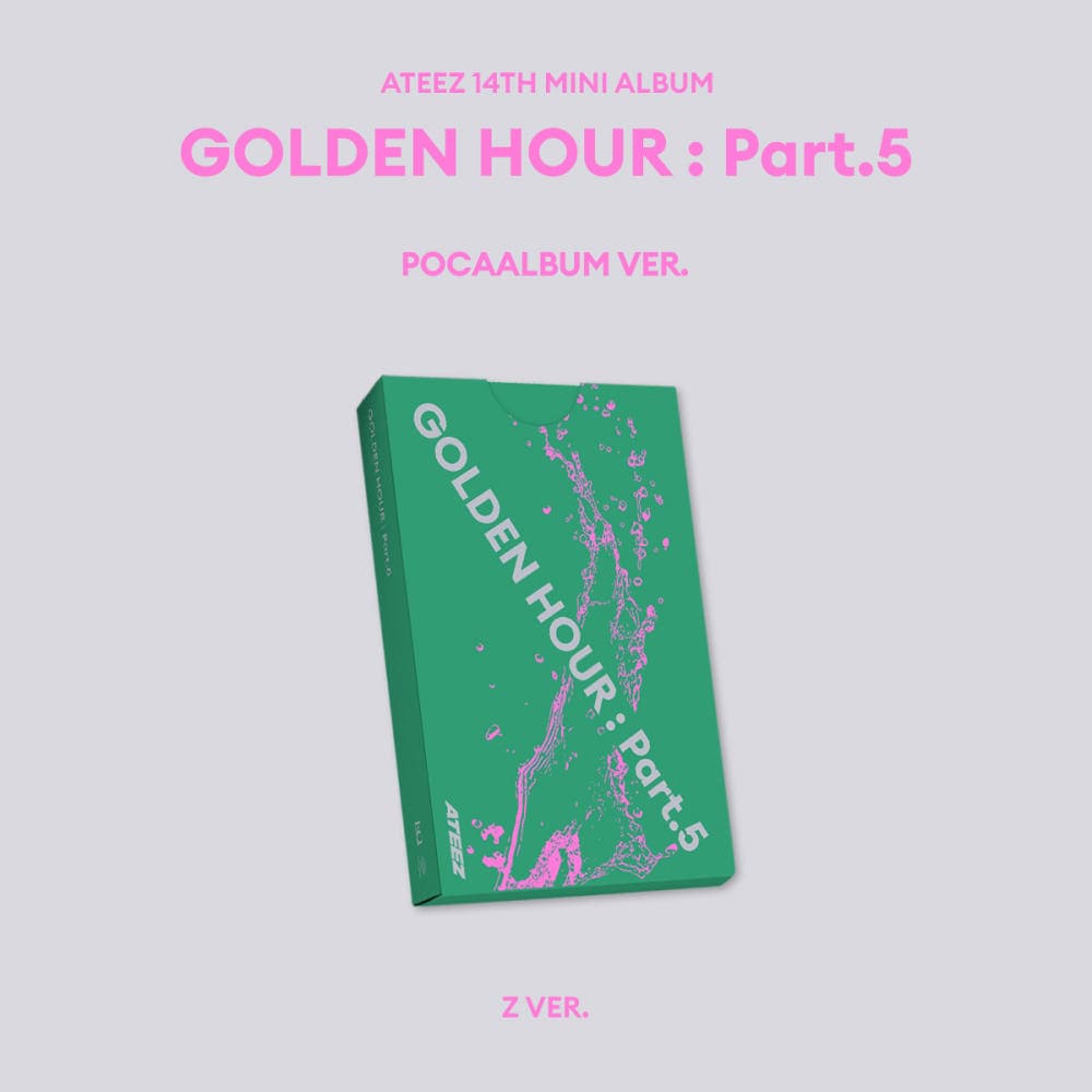 에이티즈 ATEEZ 14집 미니 앨범 GOLDEN HOUR 포카앨범 POCAALBUM Part.5 Z VER