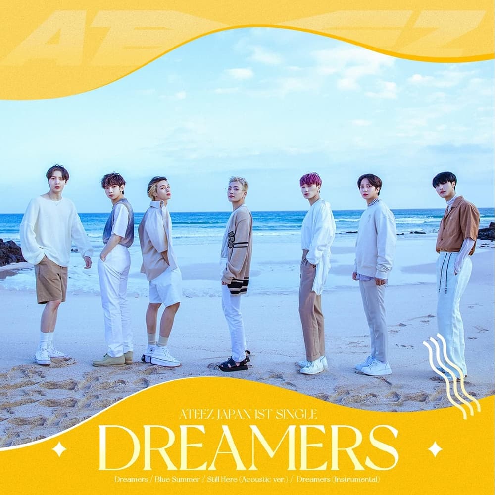 ATEEZ 에이티즈 일본 데뷔 앨범 CD+DVD+포카+북렛 Dreamers A타입