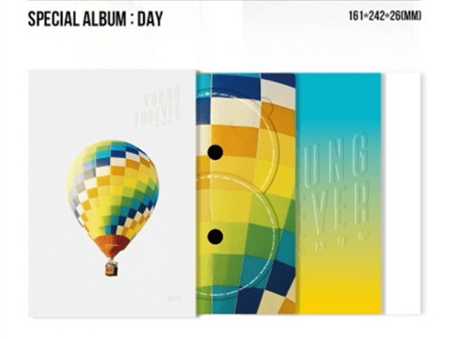 방탄소년단 BTS 화양연화 Young Forever 2CD Day 버전 포카제외 상태 특A급 새것과 거의같음