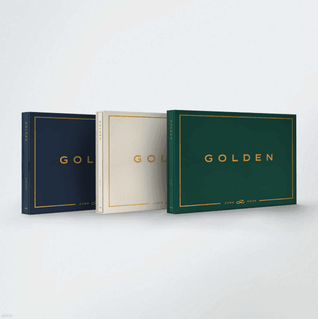 방탄소년단 3종세트 BTS 정국 정규1집 앨범 GOLDEN 포카 제외 주문시 3개 앨범 모두 발송 상태 특A급 판매번호 100-8