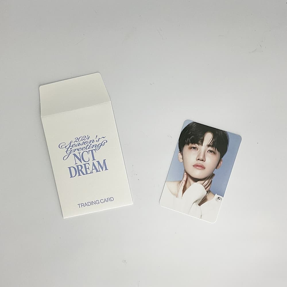 엔시티드림 재민 2024 시즌그리팅 포토카드 트레이딩카드 A_1 NCT DREAM JAEMIN 2024 SEASON’S GREETINGS PHOTOCARD A_1