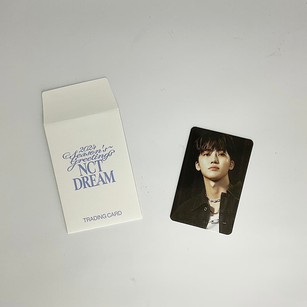 엔시티드림 재민 2024 시즌그리팅 포토카드 트레이딩카드 A_2 NCT DREAM JAEMIN 2024 SEASON’S GREETINGS PHOTOCARD A_2