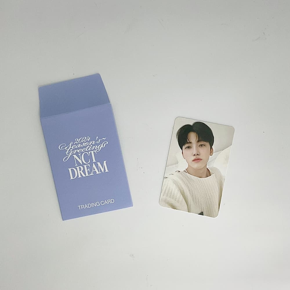 엔시티드림 재민 2024 시즌그리팅 포토카드 트레이딩카드 B_2 NCT DREAM JAEMIN 2024 SEASON’S GREETINGS PHOTOCARD B_2