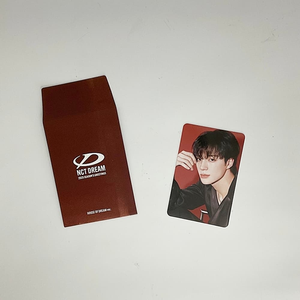 엔시티드림 제노 2025 시즌그리팅 포토카드 트레이딩카드 B_1 NCT DREAM JENO 2025 SEASON’S GREETINGS PHOTOCARD B_1